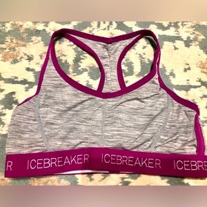 Ladies Icebreaker Sports Bra Merino Small